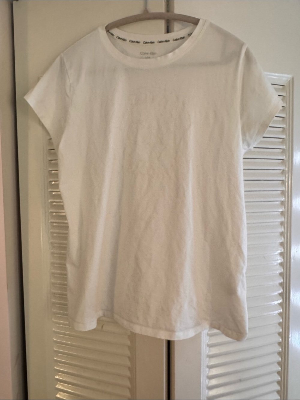 Calvin Klein Kids White Short Sleeve Crew Tee